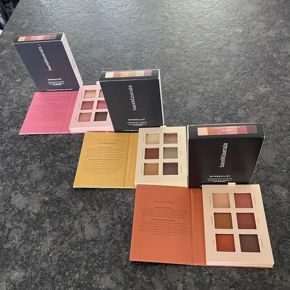 Bare Minerals Mineralist Eyeshadow Palette in Warmth bronze, gold + warm browns